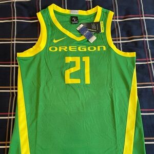 Nike Limited Oregon Ducks Dri-Fit Home Green Basketball Jersey Men’s Medium